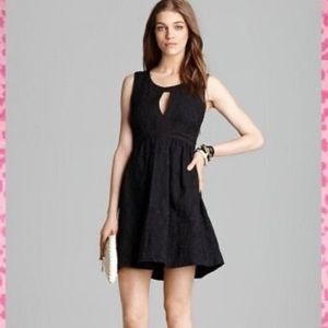 Juicy Couture embroidered dress with cutout